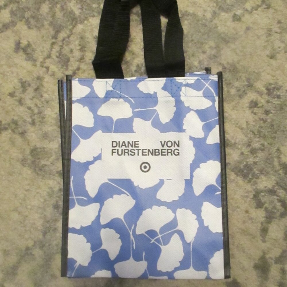DVF Diane Von Furstenberg x Target SMALL Floral Shopper Bag Tote Limited Edition
